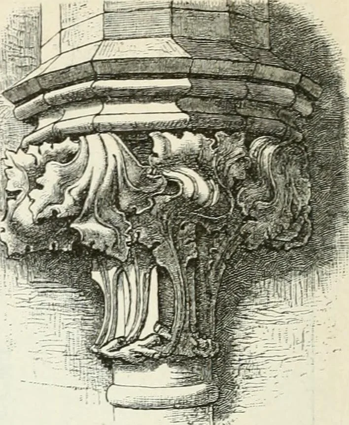 An illustration from Deutsche Kunstgeschichte, 1888, leaf 371