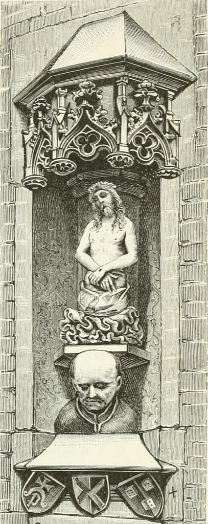 An illustration from Deutsche Kunstgeschichte, 1888, leaf 372