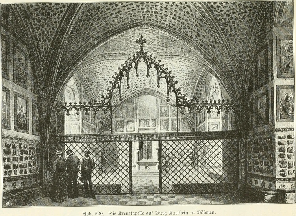 An illustration from Deutsche Kunstgeschichte, 1888, leaf 386