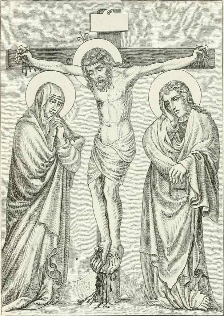 An illustration from Deutsche Kunstgeschichte, 1888, leaf 387