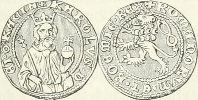 An illustration from Deutsche Kunstgeschichte, 1888, leaf 390