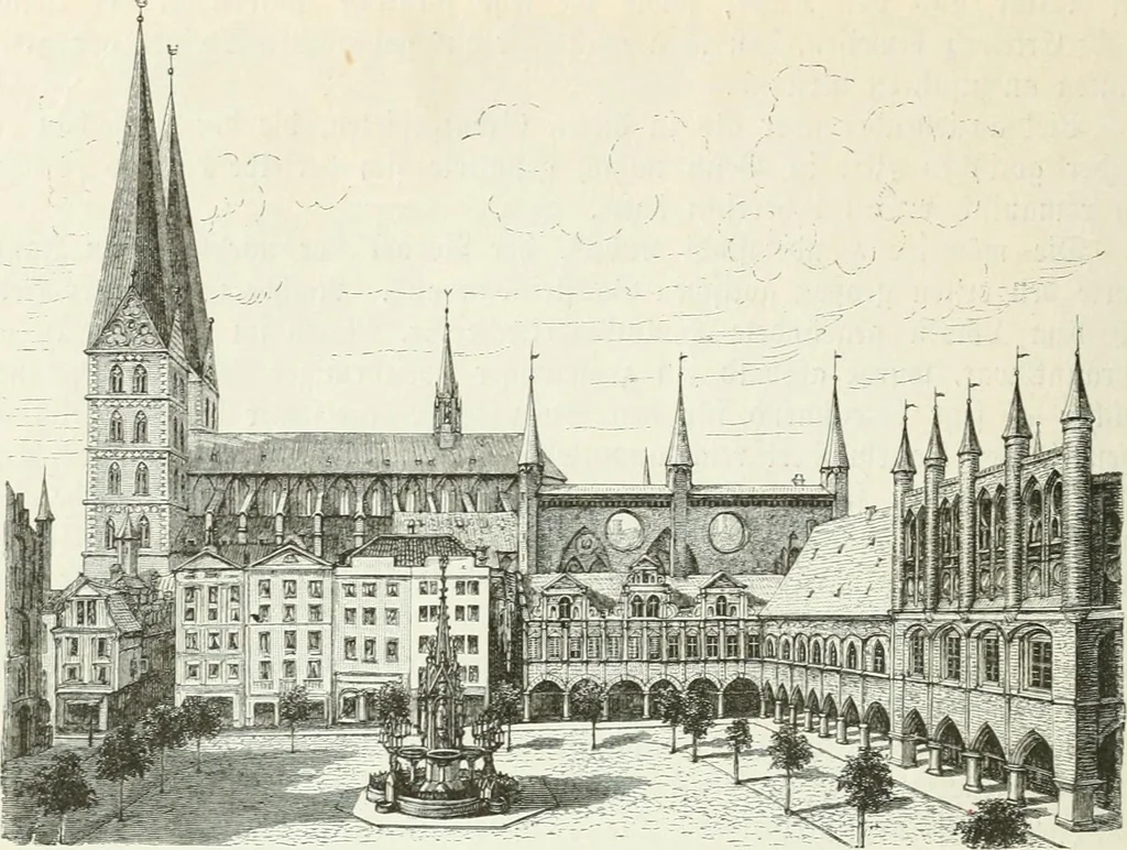 An illustration from Deutsche Kunstgeschichte, 1888, leaf 395