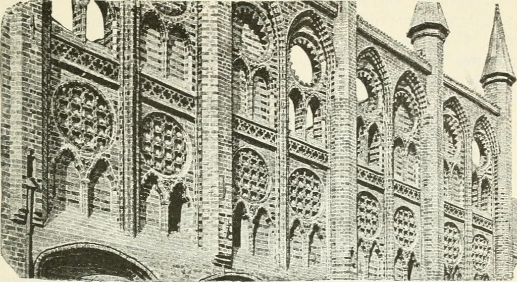 An illustration from Deutsche Kunstgeschichte, 1888, leaf 396