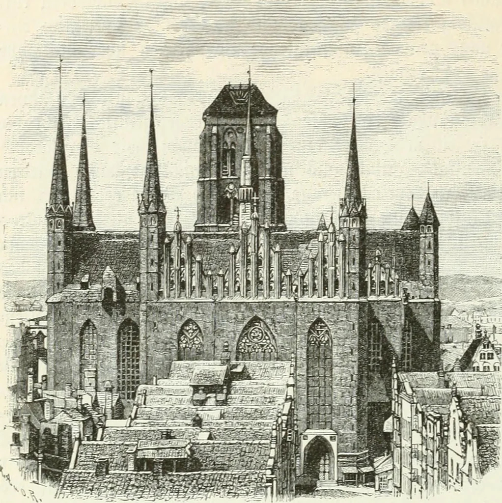 An illustration from Deutsche Kunstgeschichte, 1888, leaf 405