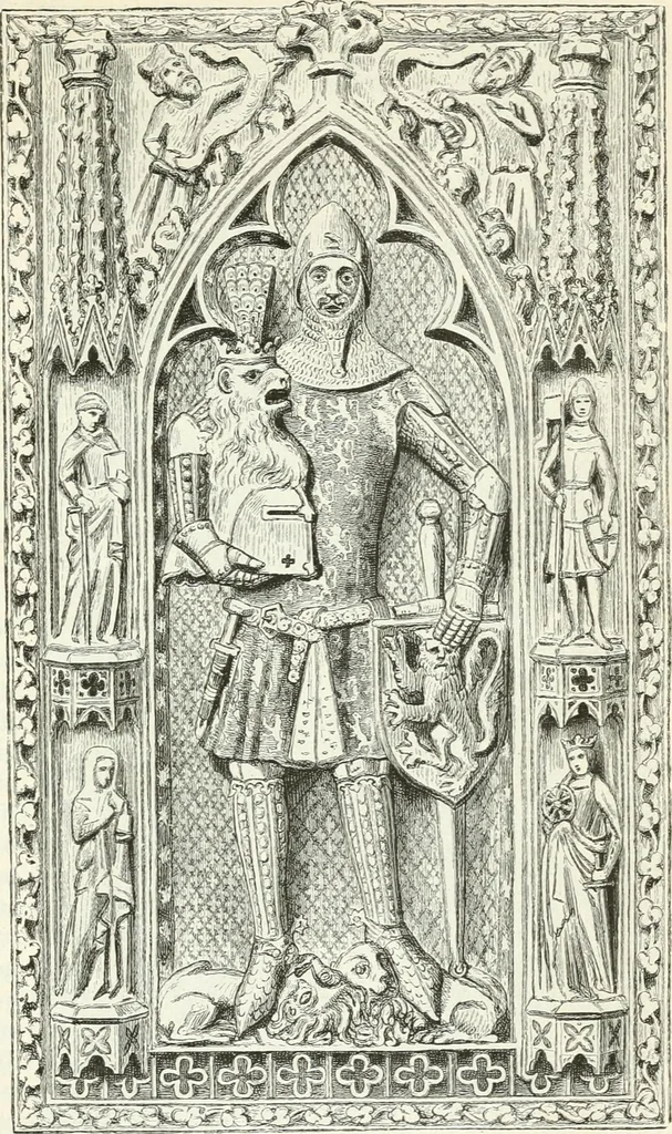 An illustration from Deutsche Kunstgeschichte, 1888, leaf 416