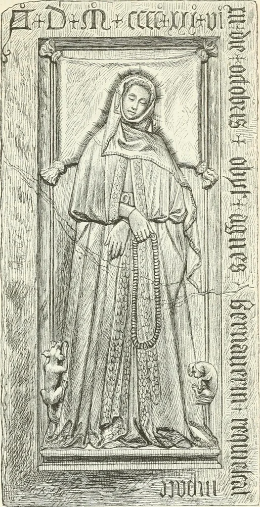 An illustration from Deutsche Kunstgeschichte, 1888, leaf 418