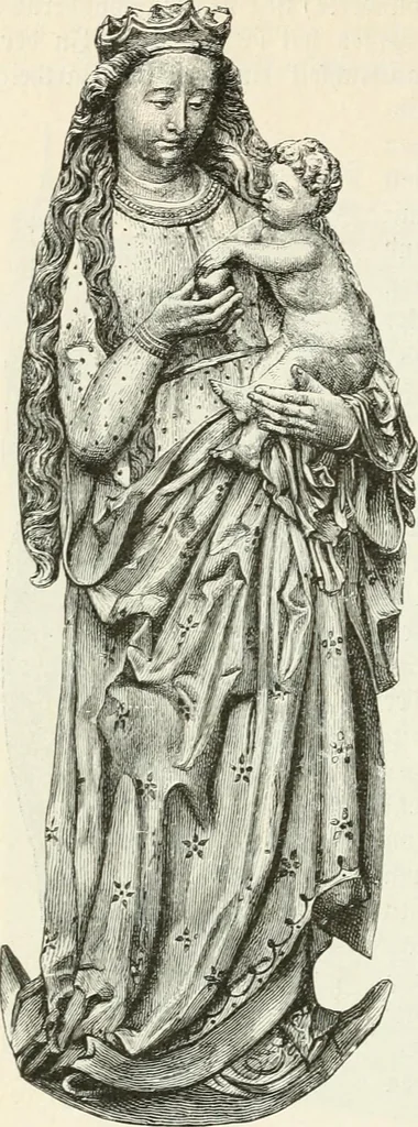 An illustration from Deutsche Kunstgeschichte, 1888, leaf 431