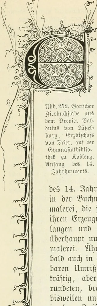 An illustration from Deutsche Kunstgeschichte, 1888, leaf 434