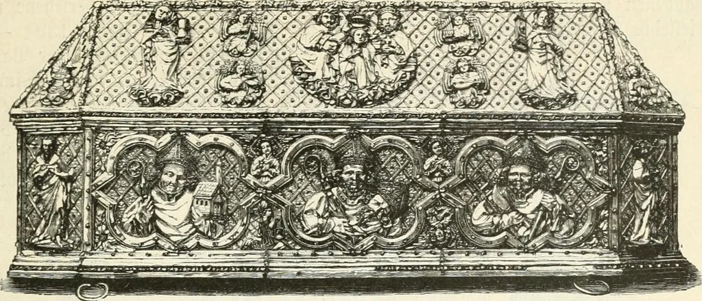 An illustration from Deutsche Kunstgeschichte, 1888, leaf 438