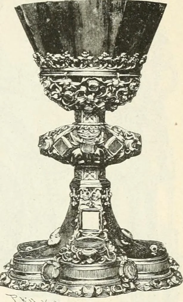 An illustration from Deutsche Kunstgeschichte, 1888, leaf 440