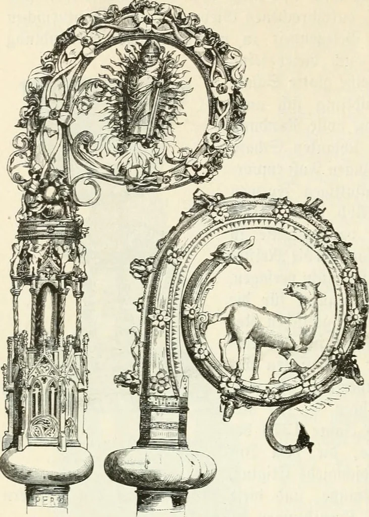 An illustration from Deutsche Kunstgeschichte, 1888, leaf 441