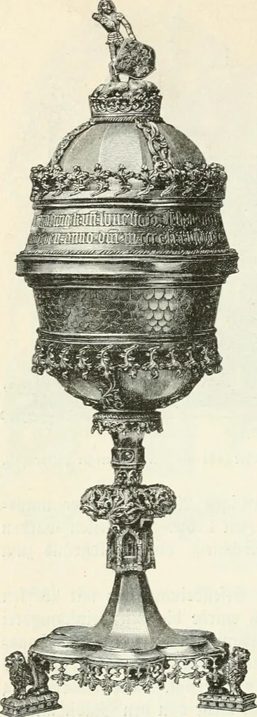 An illustration from Deutsche Kunstgeschichte, 1888, leaf 443