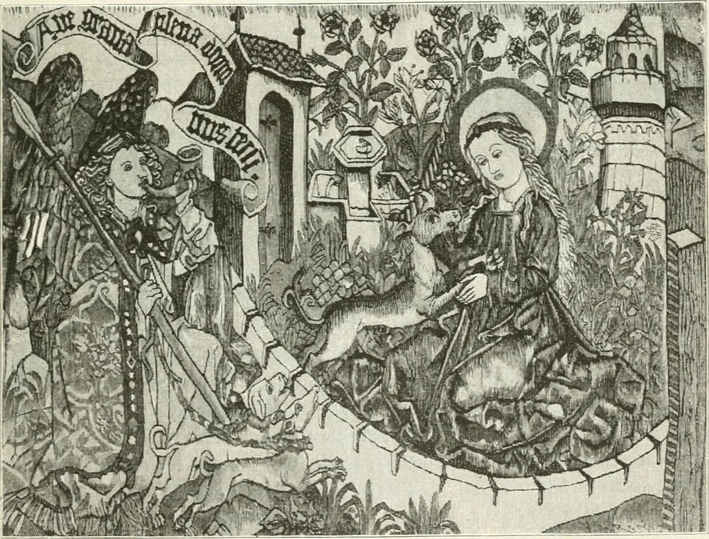 An illustration from Deutsche Kunstgeschichte, 1888, leaf 446