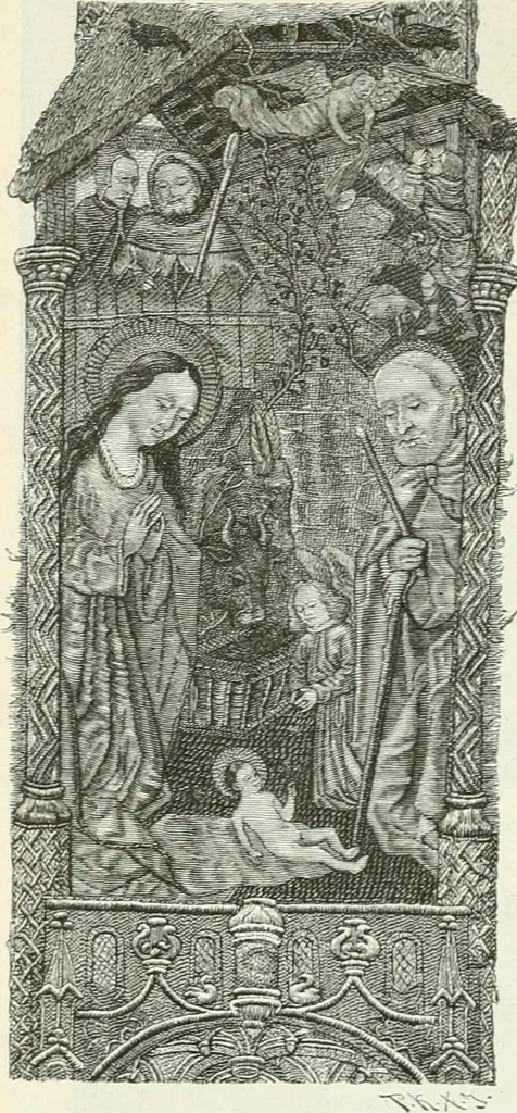 An illustration from Deutsche Kunstgeschichte, 1888, leaf 447