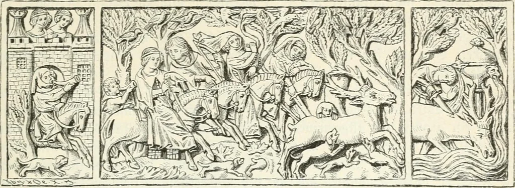 An illustration from Deutsche Kunstgeschichte, 1888, leaf 448