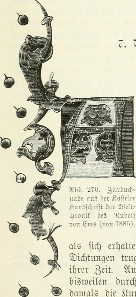 An illustration from Deutsche Kunstgeschichte, 1888, leaf 448