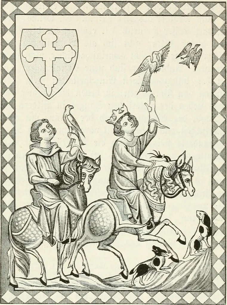 An illustration from Deutsche Kunstgeschichte, 1888, leaf 451