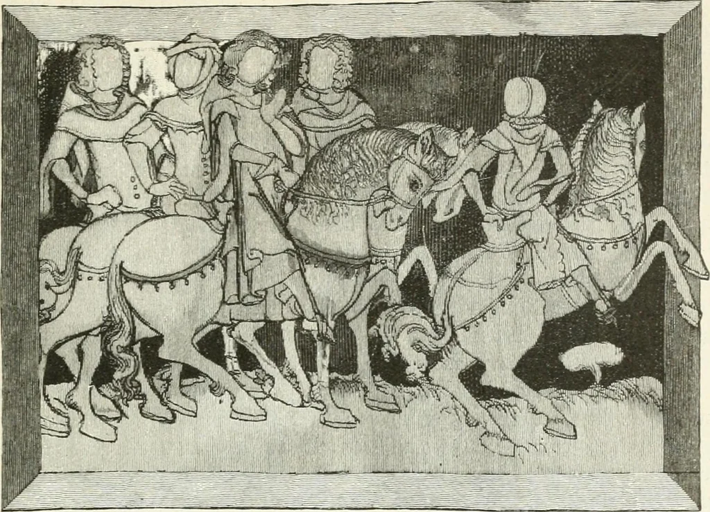 An illustration from Deutsche Kunstgeschichte, 1888, leaf 452