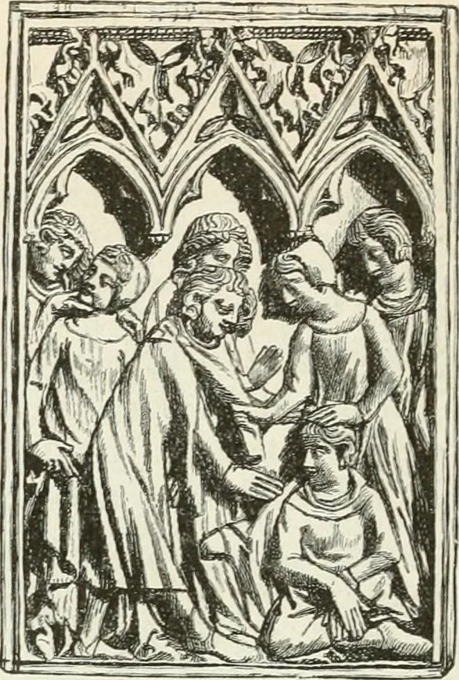 An illustration from Deutsche Kunstgeschichte, 1888, leaf 461