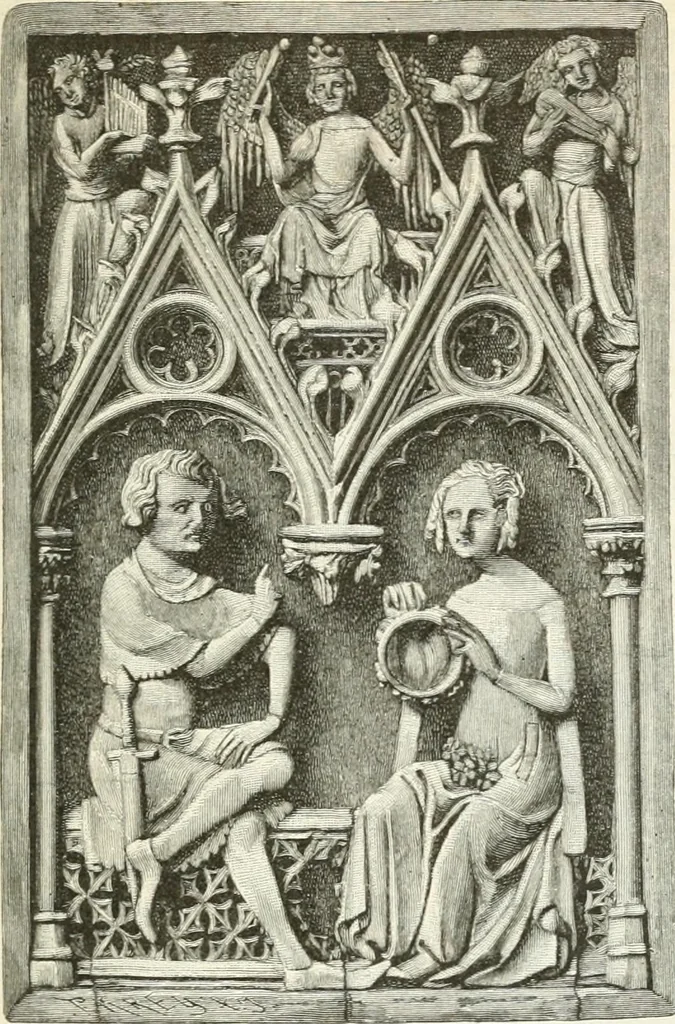 An illustration from Deutsche Kunstgeschichte, 1888, leaf 462