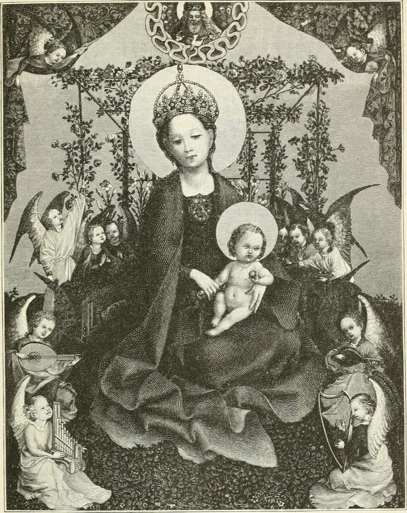 An illustration from Deutsche Kunstgeschichte, 1888, leaf 470