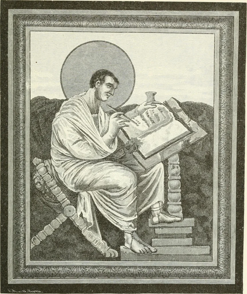 An illustration from Deutsche Kunstgeschichte, 1888, leaf 48