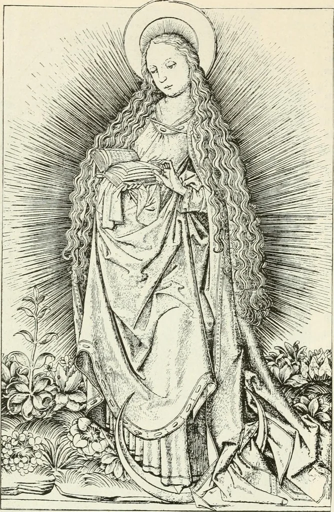 An illustration from Deutsche Kunstgeschichte, 1888, leaf 485