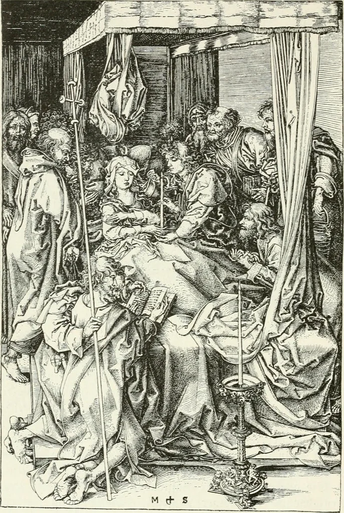 An illustration from Deutsche Kunstgeschichte, 1888, leaf 487