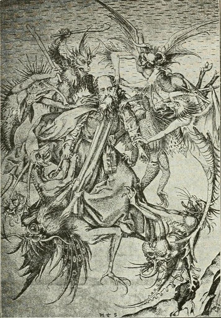 An illustration from Deutsche Kunstgeschichte, 1888, leaf 489