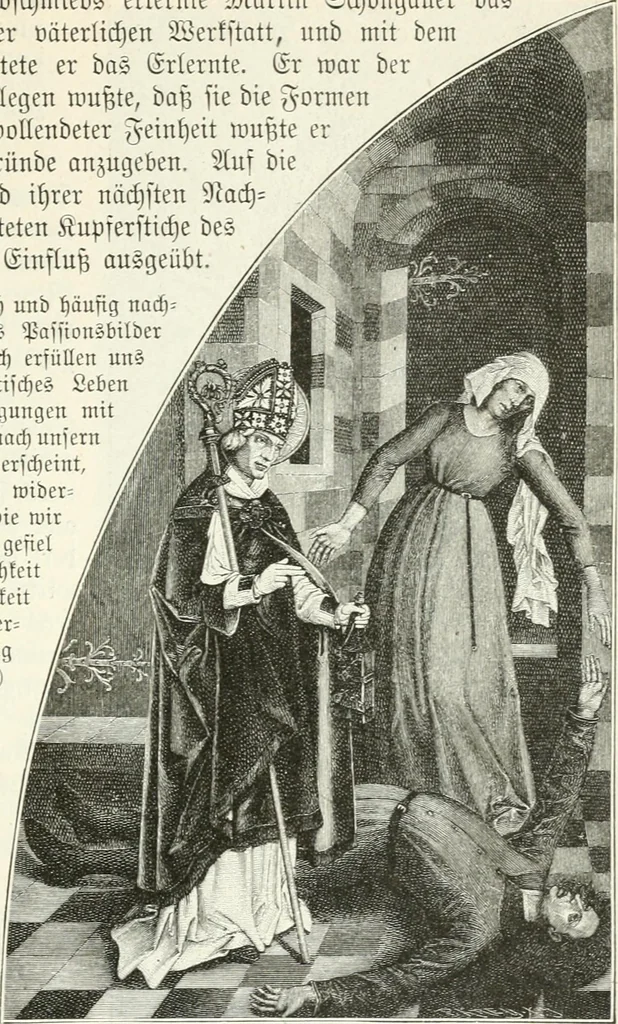 An illustration from Deutsche Kunstgeschichte, 1888, leaf 492