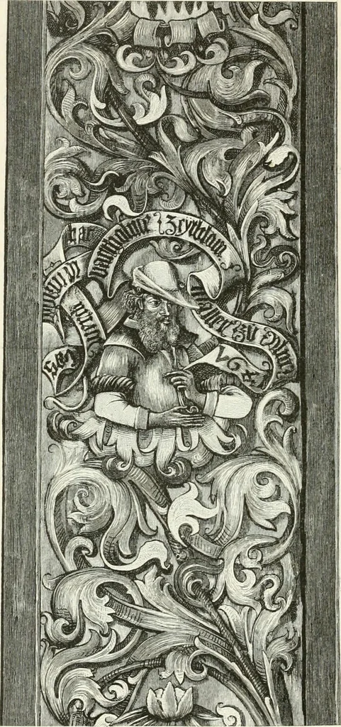 An illustration from Deutsche Kunstgeschichte, 1888, leaf 493