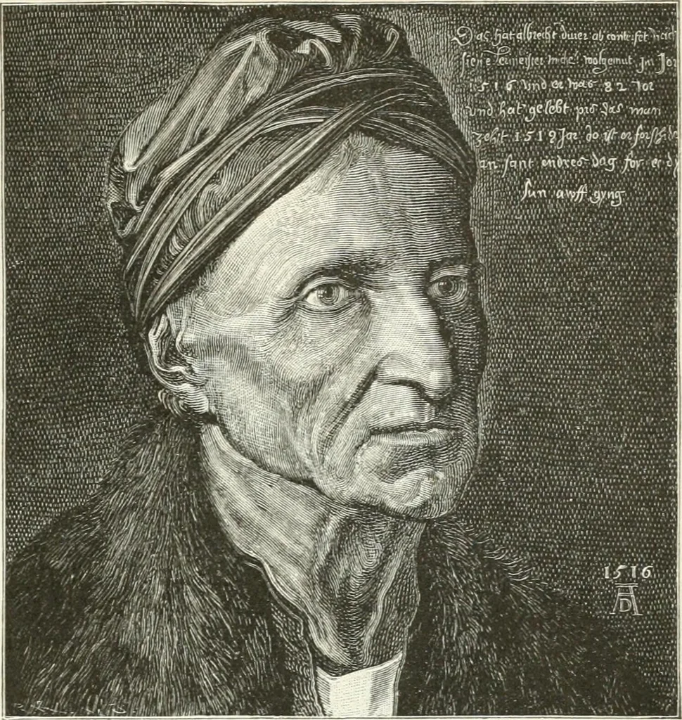 An illustration from Deutsche Kunstgeschichte, 1888, leaf 498