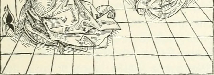 An illustration from Deutsche Kunstgeschichte, 1888, leaf 500