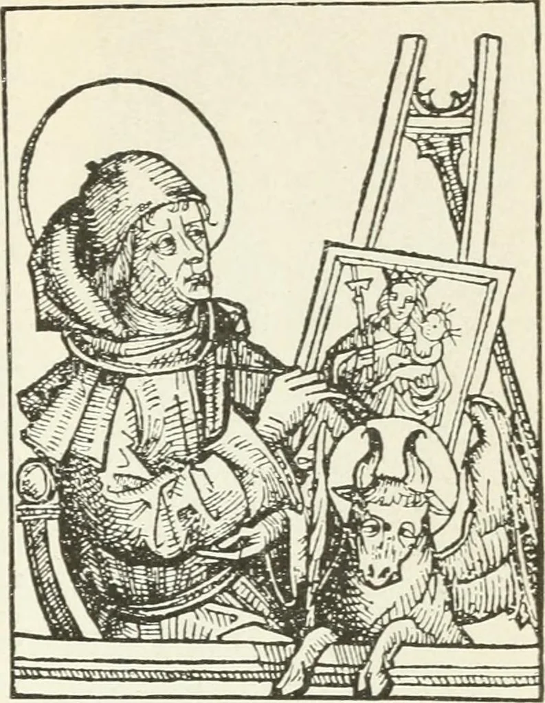 An illustration from Deutsche Kunstgeschichte, 1888, leaf 502