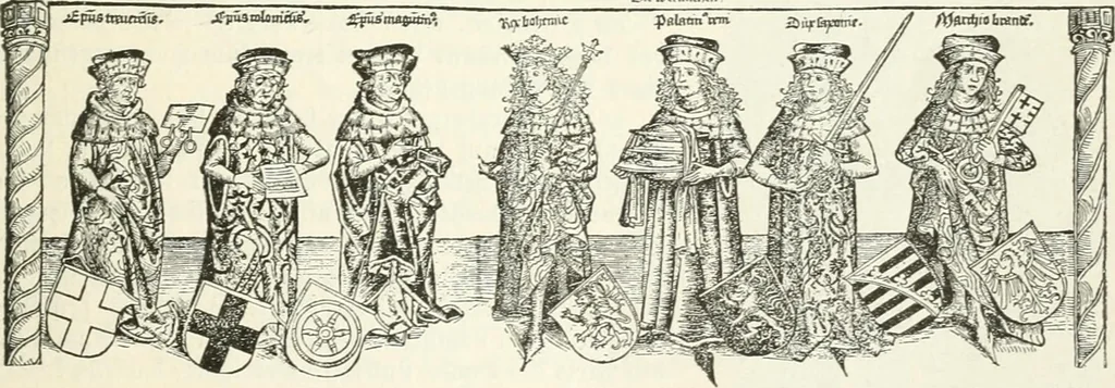 An illustration from Deutsche Kunstgeschichte, 1888, leaf 502