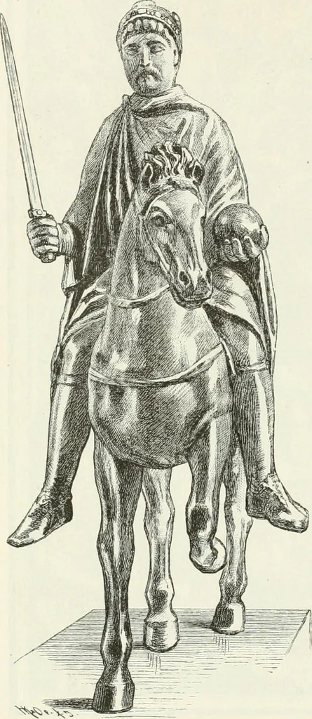 An illustration from Deutsche Kunstgeschichte, 1888, leaf 51
