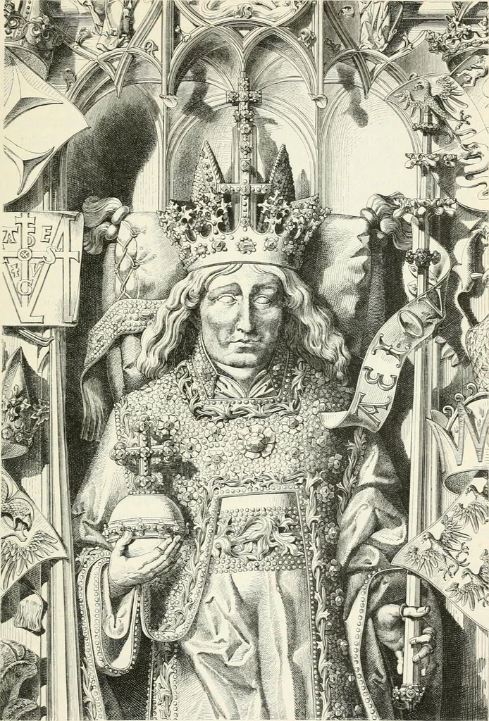 An illustration from Deutsche Kunstgeschichte, 1888, leaf 514
