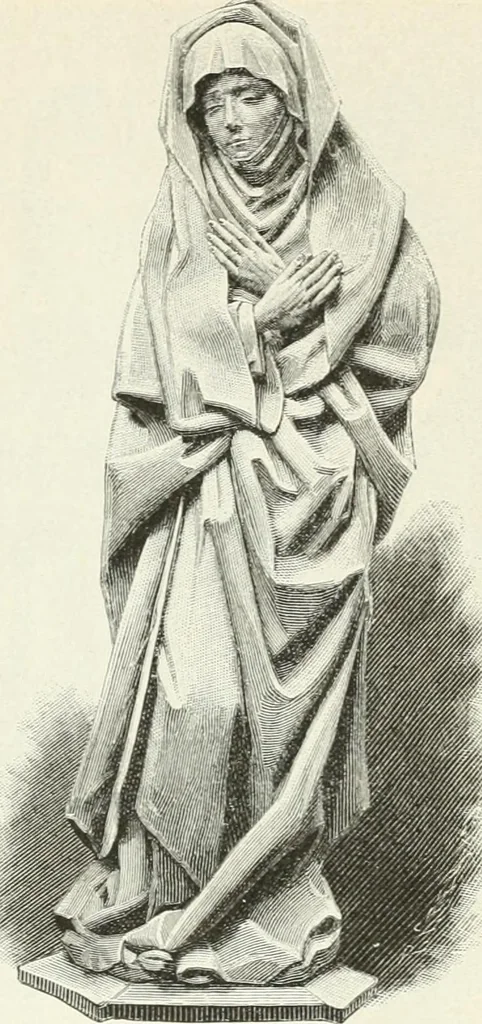 An illustration from Deutsche Kunstgeschichte, 1888, leaf 522