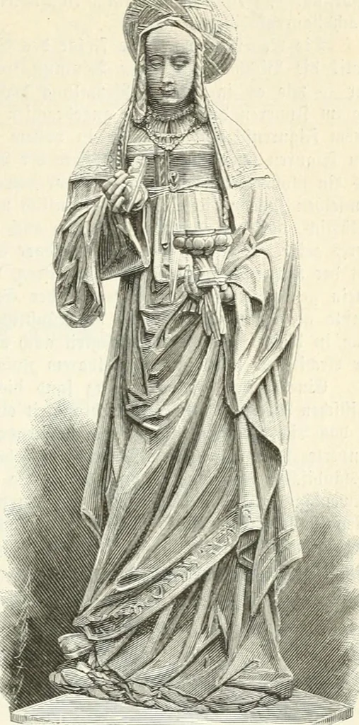 An illustration from Deutsche Kunstgeschichte, 1888, leaf 524