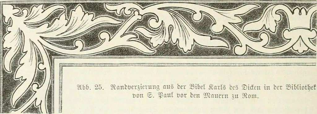 An illustration from Deutsche Kunstgeschichte, 1888, leaf 53