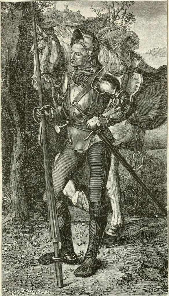 An illustration from Deutsche Kunstgeschichte, 1888, leaf 531