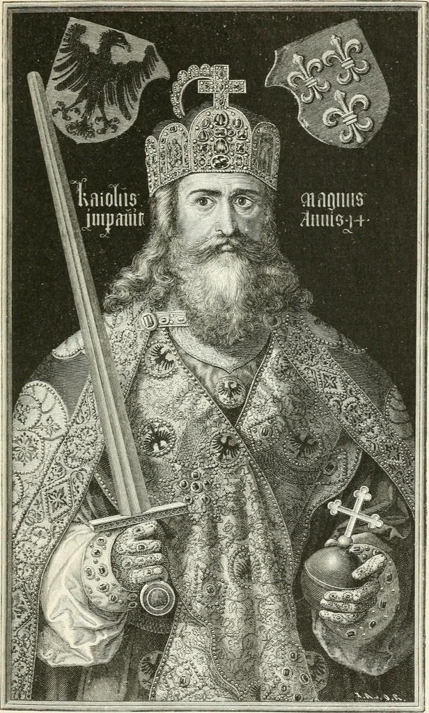 An illustration from Deutsche Kunstgeschichte, 1888, leaf 546