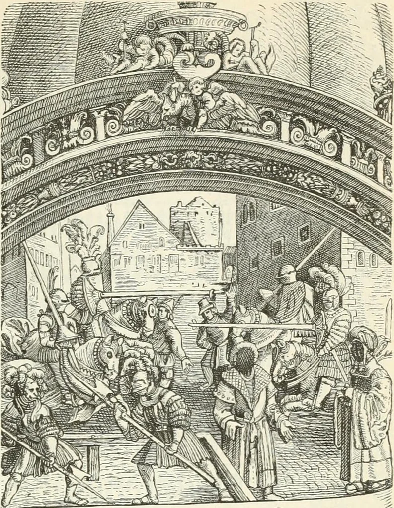 An illustration from Deutsche Kunstgeschichte, 1888, leaf 556