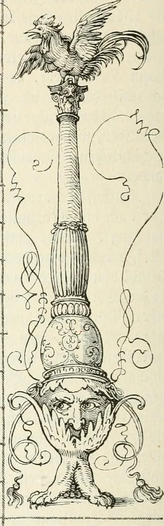 An illustration from Deutsche Kunstgeschichte, 1888, leaf 557