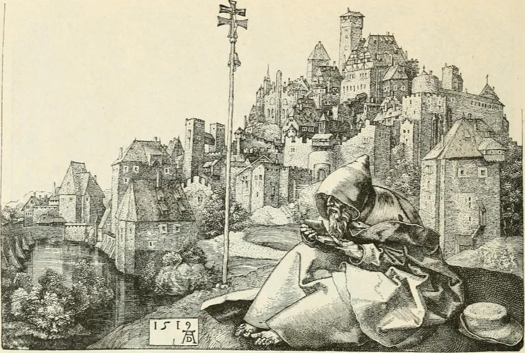 An illustration from Deutsche Kunstgeschichte, 1888, leaf 559
