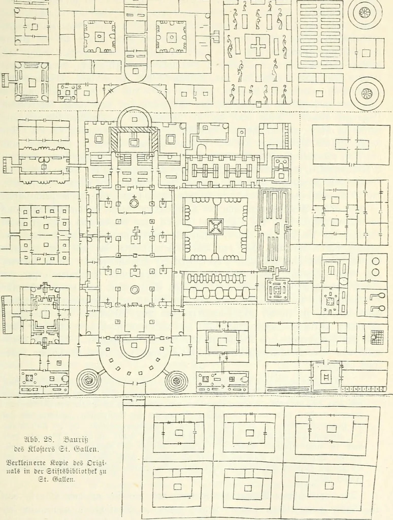 An illustration from Deutsche Kunstgeschichte, 1888, leaf 56