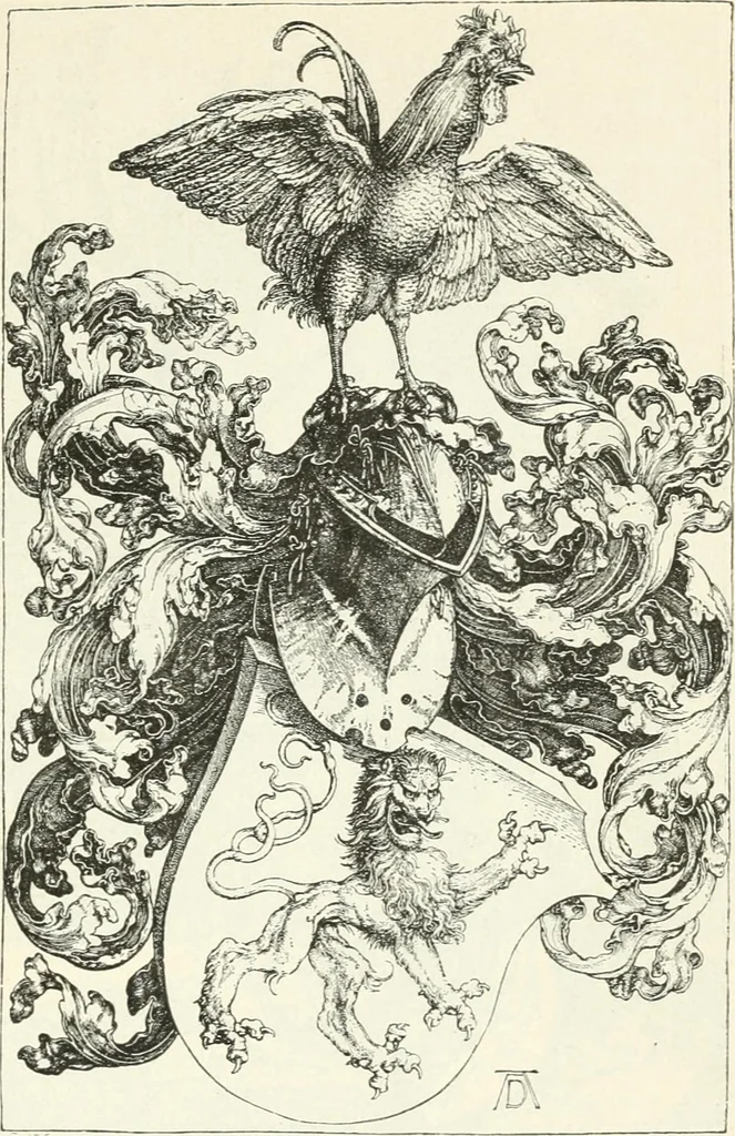 An illustration from Deutsche Kunstgeschichte, 1888, leaf 570