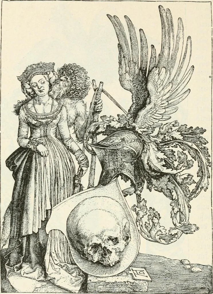 An illustration from Deutsche Kunstgeschichte, 1888, leaf 571