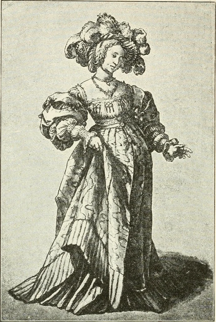 An illustration from Deutsche Kunstgeschichte, 1888, leaf 583