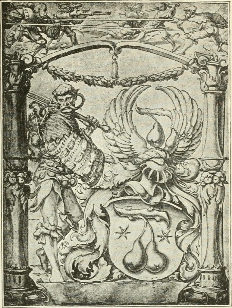 An illustration from Deutsche Kunstgeschichte, 1888, leaf 586